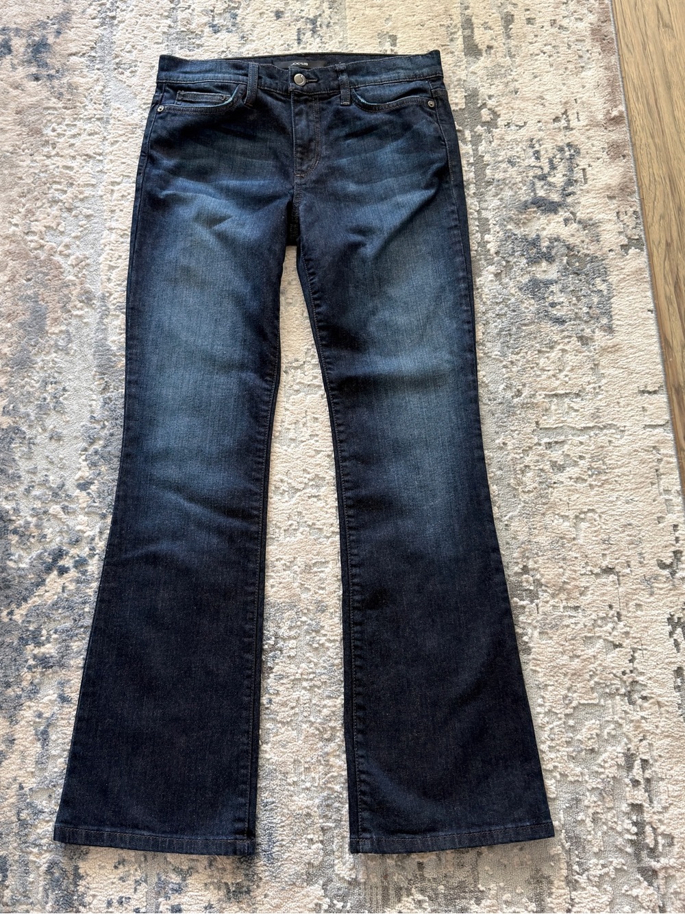 Joe's Jeans Dark Indigo Flare Wide Leg